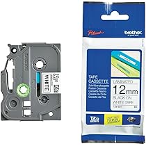 Brother TZE-261 Black ON White Laminated Tapes (TZE Series) 36mm